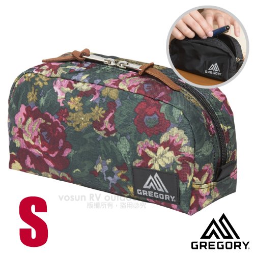 【美國 GREGORY】新款 BELT POUCH S 耐磨多功能收納袋/110157 花園油彩✿30E010